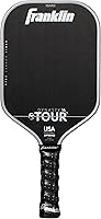 Franklin FS Tour Series Pickleball Paddles - T700 Raw Carbon Fiber Dynasty & Tempo, USA Pickleball Approved, 14mm/16mm Cores