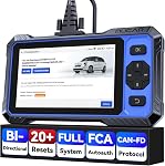 OBD2 Scanner, MUCAR 682 Outil de diagnostic de voiture AI-Assisted, outil de balayage bidirectionnel automobile, scanner de voiture de systèmes complets, scanner pour voiture avec 20+ Réinitialisez CAN FD & FCA SGW, Mise à jour sur la vie