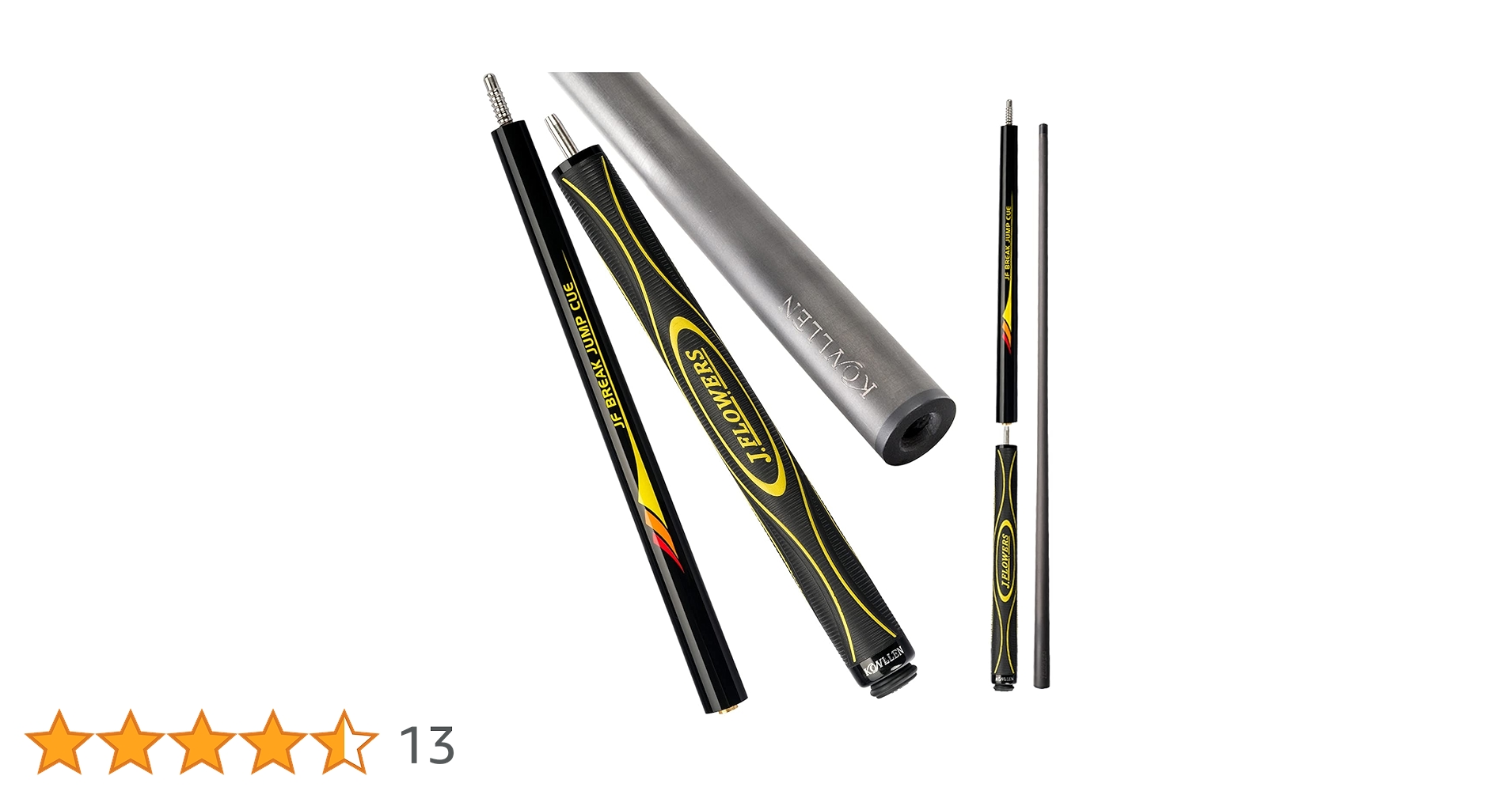 ビリヤードJFlowers JUMP CUE新品 Jflowers Punch&Jump Cue Stick Carbon Fiber Technology Punch Jump