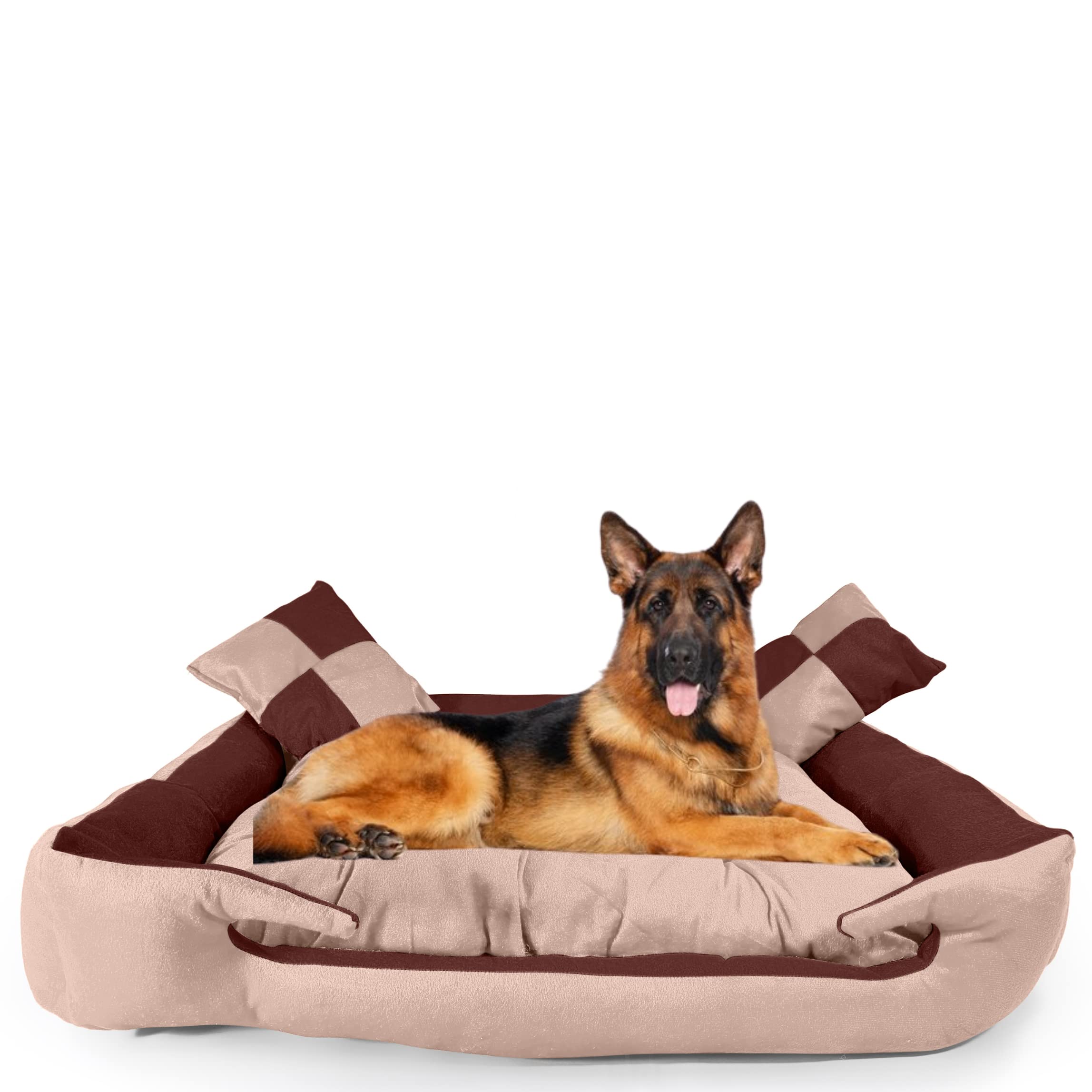 DRILLY Washable Reversiblesoft Dog Bed for Small | Medium | Large | Extra Large | XXL | 3XL | 4XL Size Dogs | Cats | Puppy | pet | Rabbit |Cushion Pillow (3XL) (B0BX64YDLC) Amazon Price History, Amazon Price Tracker