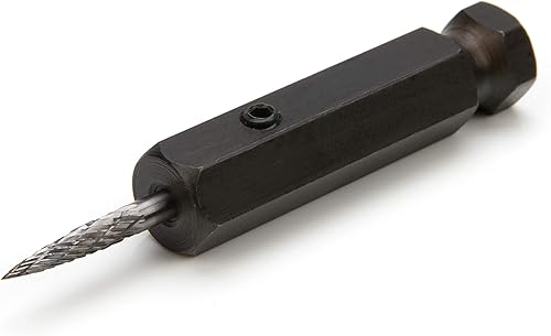 Miniatura 6 de Steelman Fresa de doble corte de carburo de 14 de pulgada para apósito de reparación de neumáticos, crea un canal uniforme para un mejor sellado con