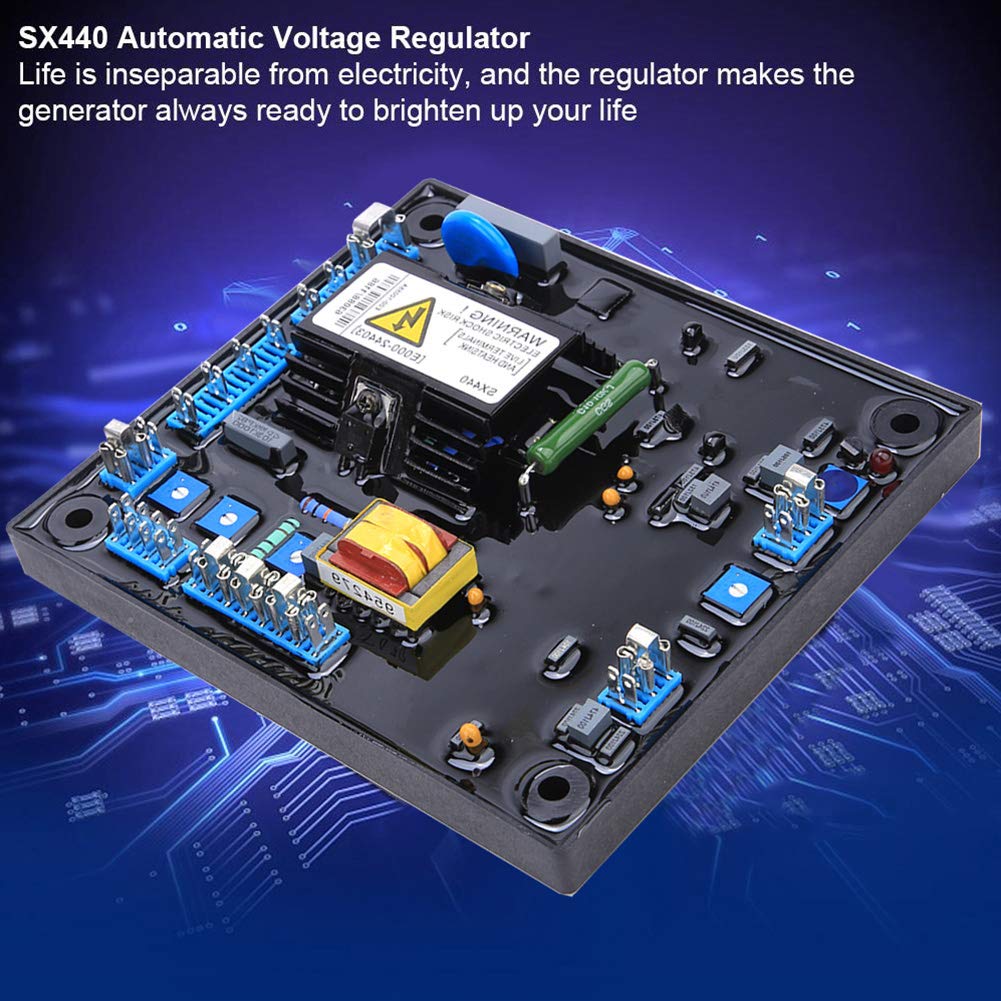 Jiawu Automatyczny Regulator Napięcia, SX440 AVR, 190-264VAC, 8A Ciągły