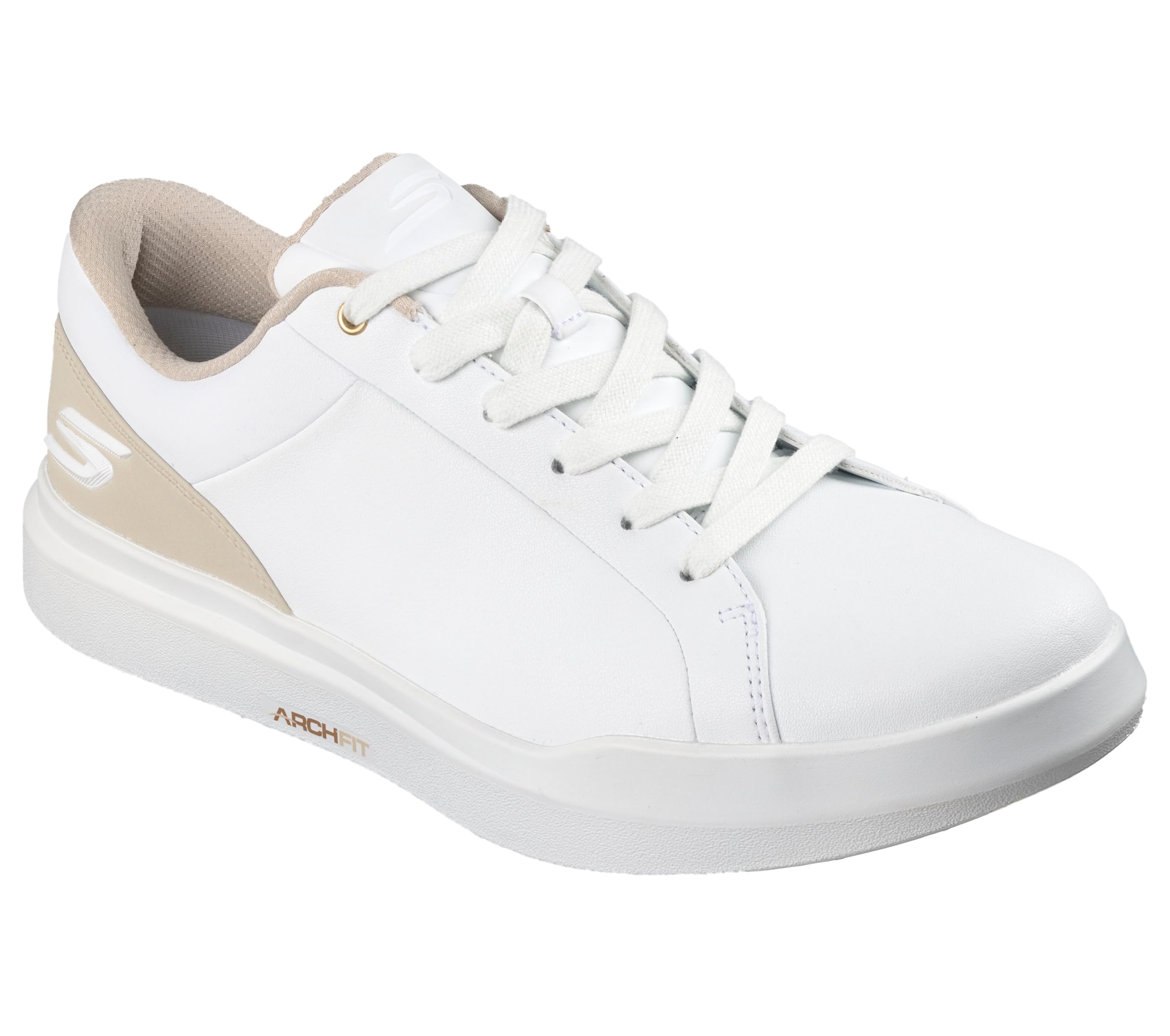 Skechers Herren Go Golf Drive 6 Turnschuhe, White/Natural, 41.5 EU – Ansicht 2