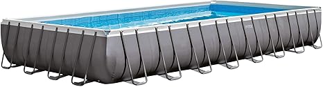 Amazon.com: Intex 26375EH 32ft X 16ft X 52in Ultra Frame Rectangular ...