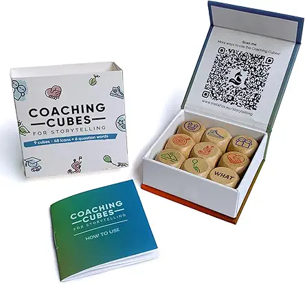 metaFox Coaching Cubes for Storytelling - Mindfulness Dice...