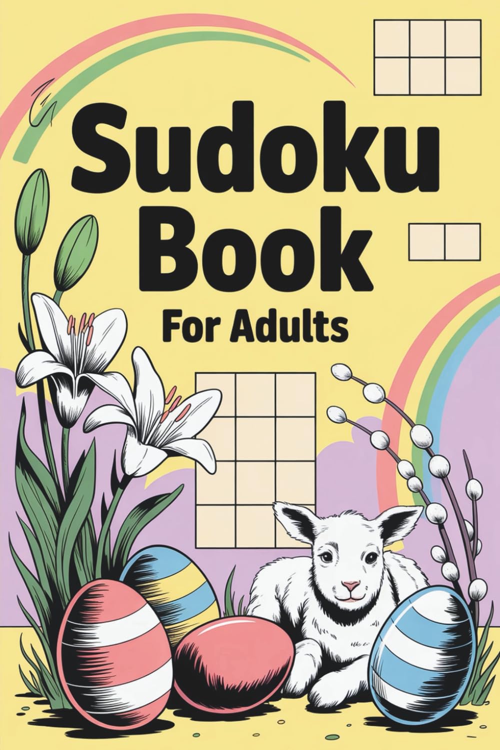Sudoku Book for Adults: Clever Brain Puzzle Workbook with Anytime Fun and Calm Logic
