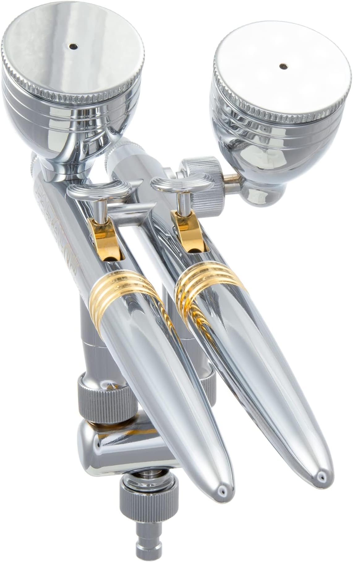 Harder & Steenbeck Airbrush Kit - Evolution CRplus Twin-Action - German-Engineered Dual Action Painting Set with Gravity Feed - 0.4mm and 0.6mm Self-Centering Nozzle - 126304