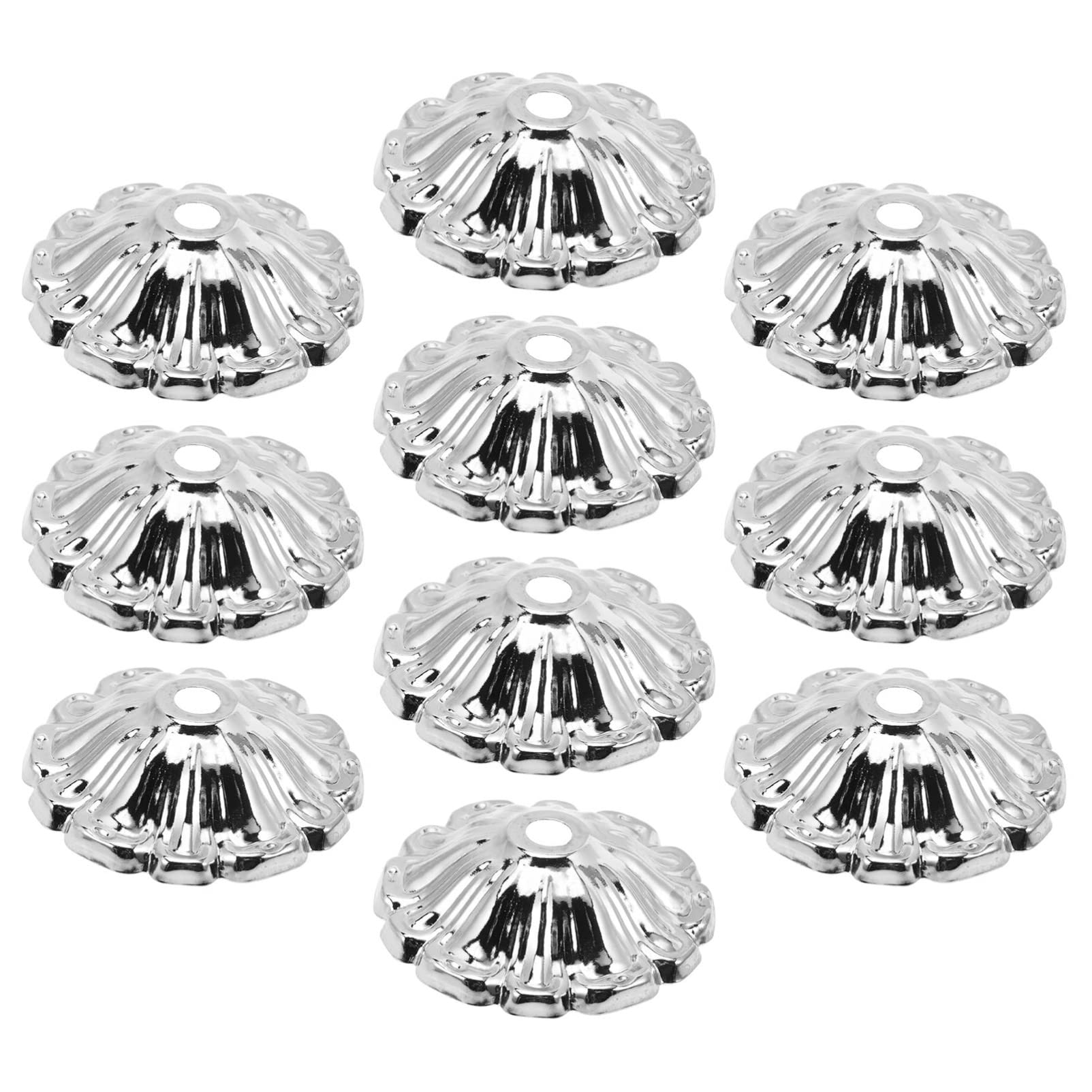 Mèches flottantes en métal support de mèche de bougie fournitures bouddhistes 10pcs