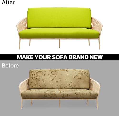 Miniatura 7 de MoNiBloom Funda elástica para futón individual, sin brazos, funda para sofá sin brazos, protector de muebles, funda lavable con cremallera para