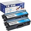 TN436C High Yield Toner Cartridge: HUIAYA 2PK Compatible TN-436C TN436 Cyan Toner Cartridge Replacement for Brother HL-L9310CDW HL-L9310CDWT HL-L9310CDWTT DCP-L8410CDW Printer, TN436 Ink