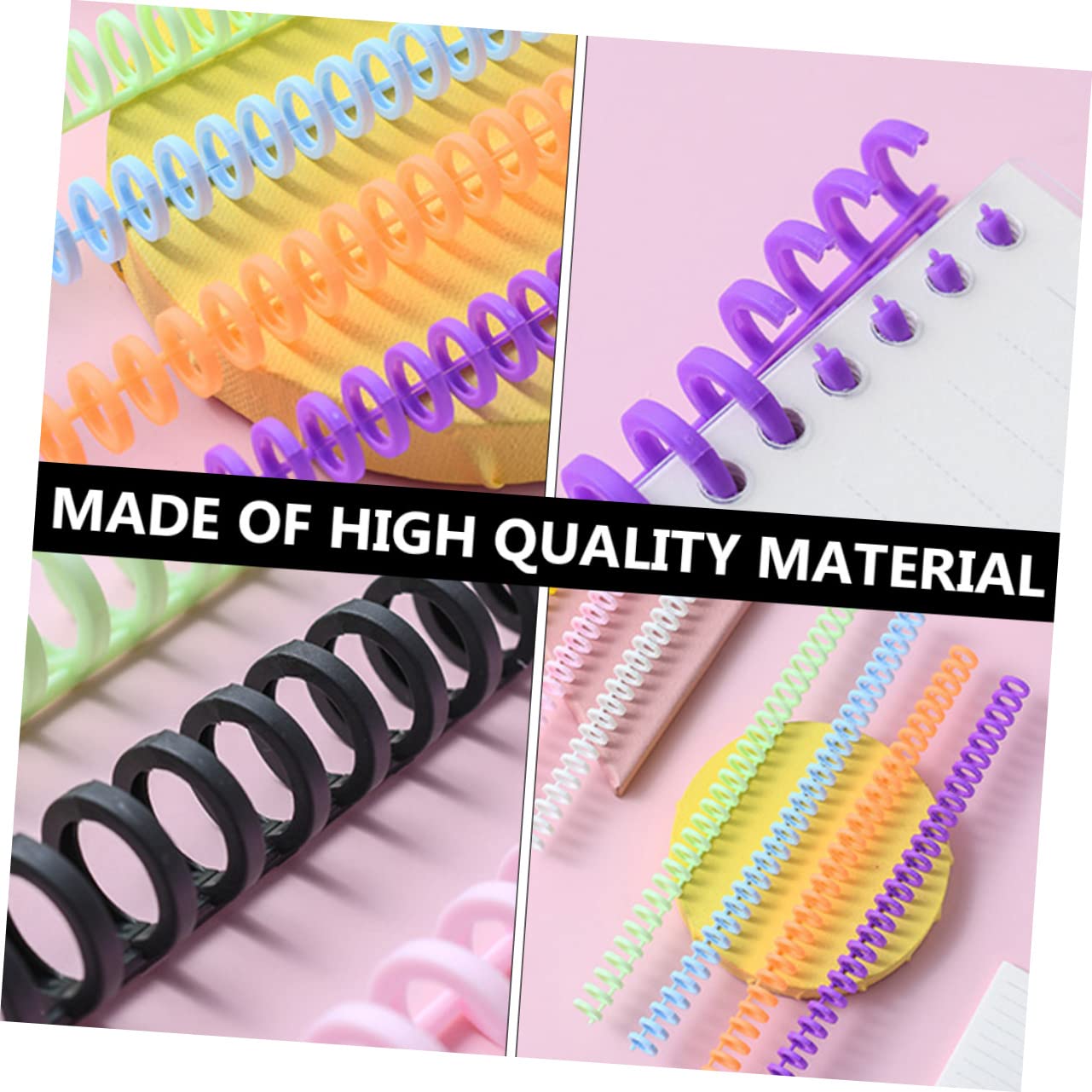 30pezzi Rilegatura Per Quaderni Coils Per Rilegatura Colori Per e Scuola