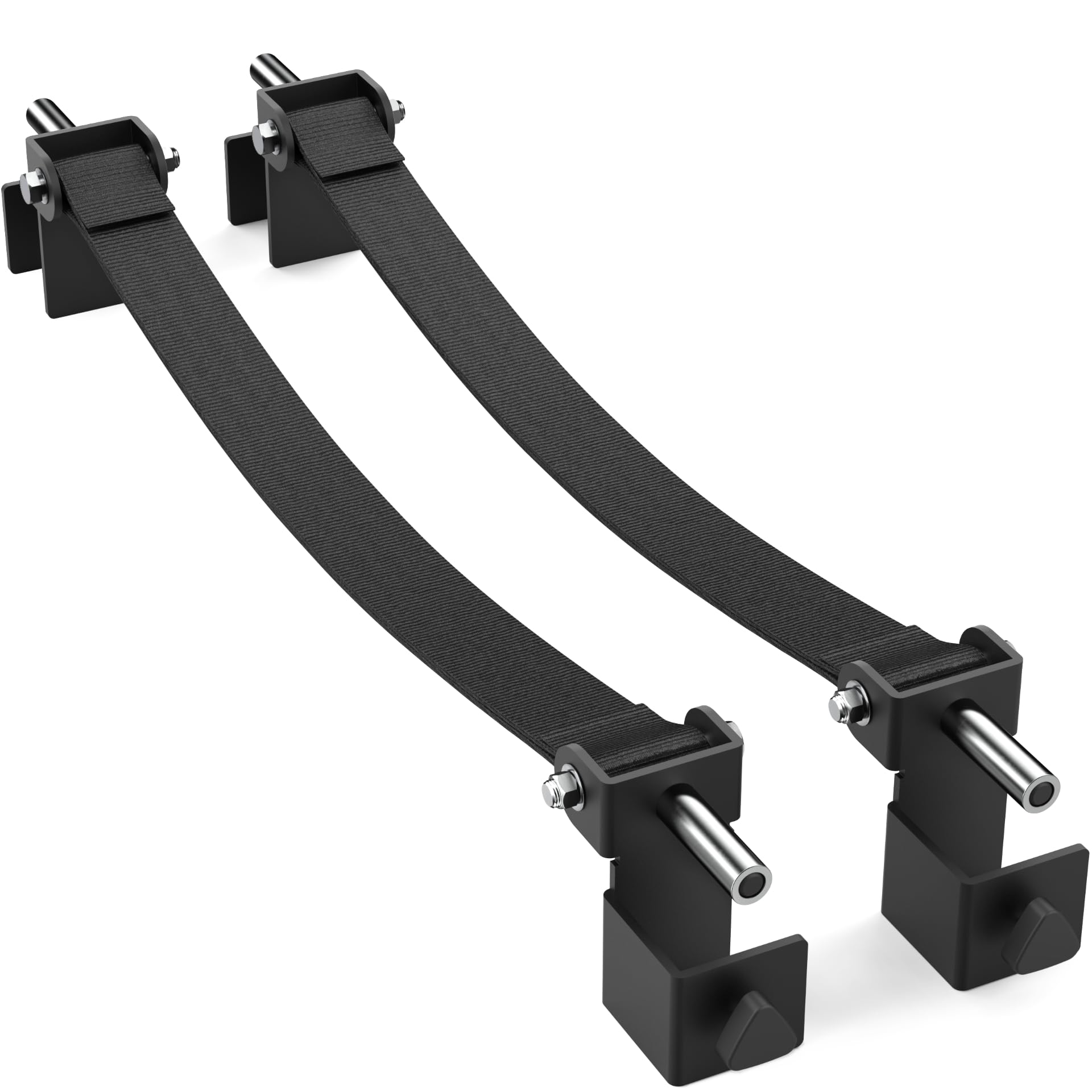 Synergee Power Rack Attachment 3x3 36" Safety Strap Designed for 5/8” or 1" Holes. Safety Straps for Power Lifting, Squats and Presses. Sold in Pairs.