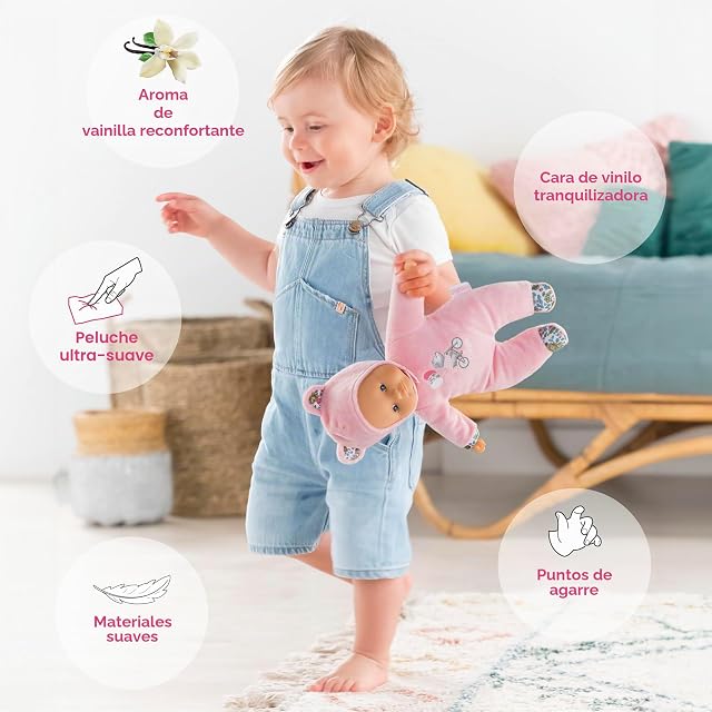 Foto 6 de 7 de Corolle - Mon Doudou, Pti'Coeur Bear Rose, poupon, 30 cm, a Partir de 9 Meses, 9000100700