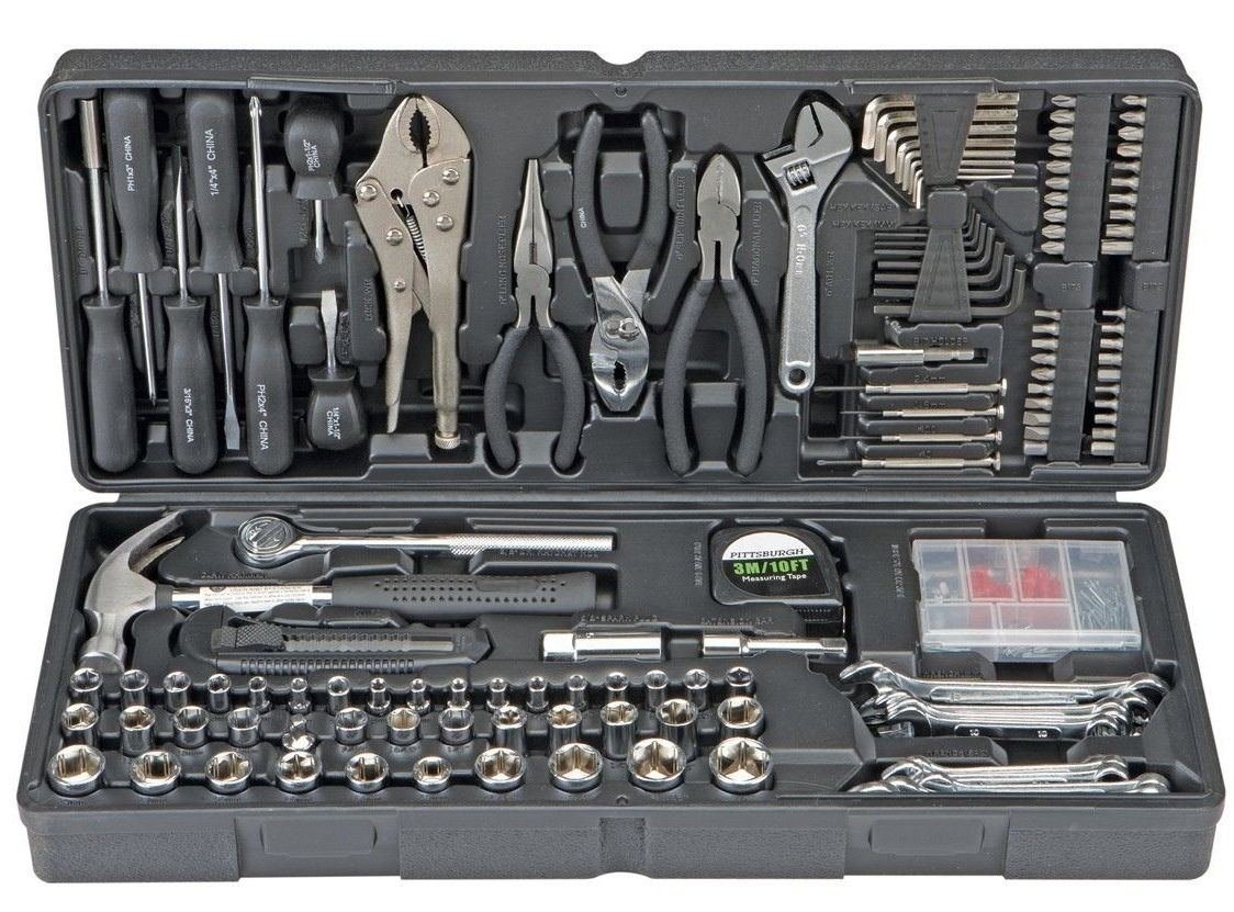 Kit de Herramientas 130 Piezas con Maletín para Reparaciones