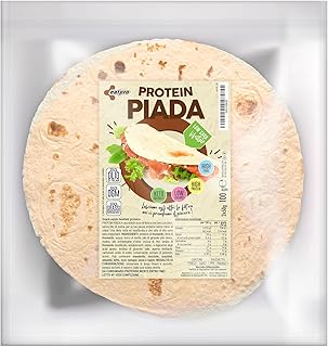 Protein Wrap EatPro Keto 2 Stück x 50g – High Protein (23%), Low Carb Wrap (4%), Kalorienarm, Keto Wraps ohne Zucker, Low Calorie Tortilla Wraps für Ketogene Ernährung & Low Carb Lebensmittel