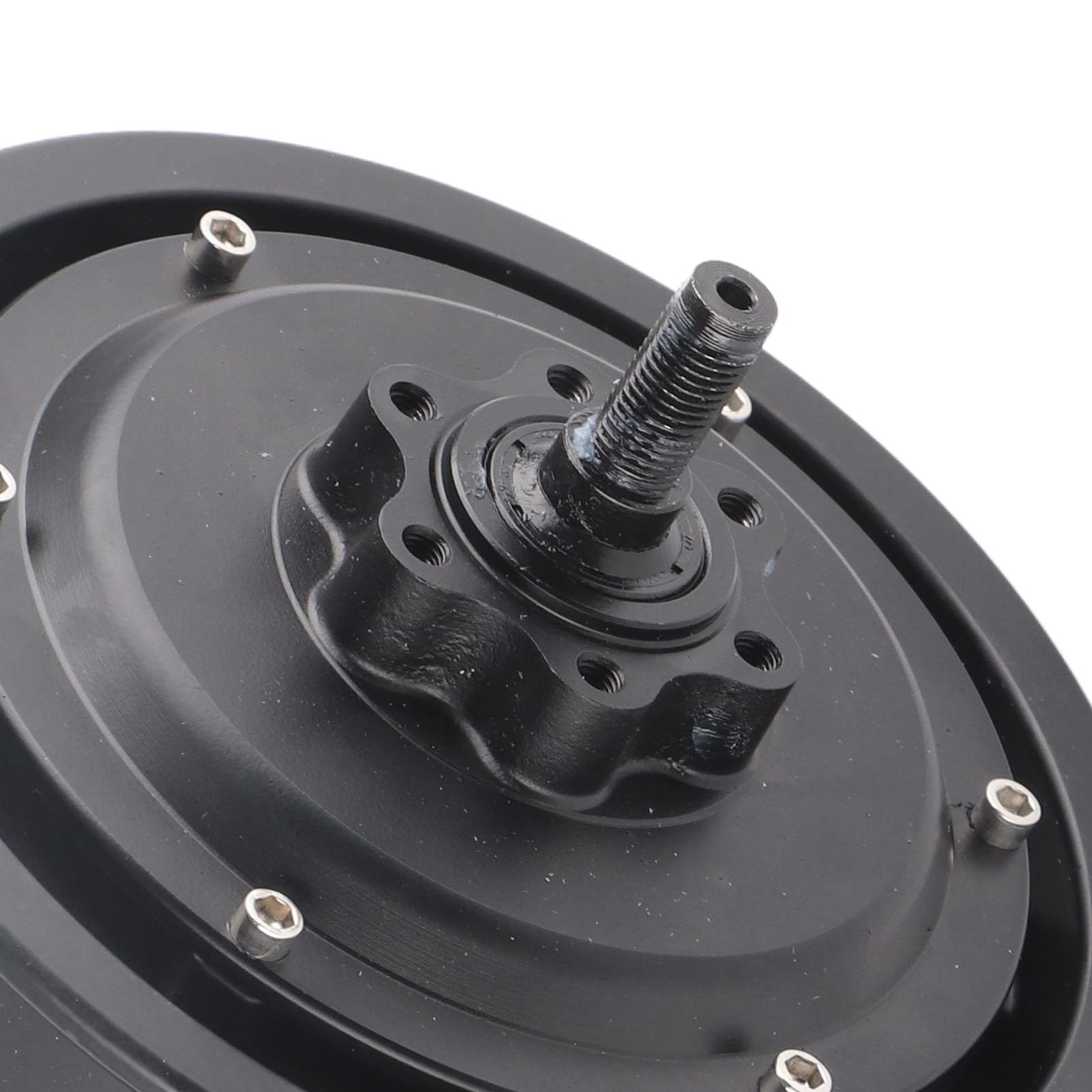 Ausla Moteur de Moyeu de Scooter électrique, Alliage d'aluminium, Puissance 1200 W, Vitesse 1250 Tr/min pour les Utilisateurs de Vélos et Scooters électriques