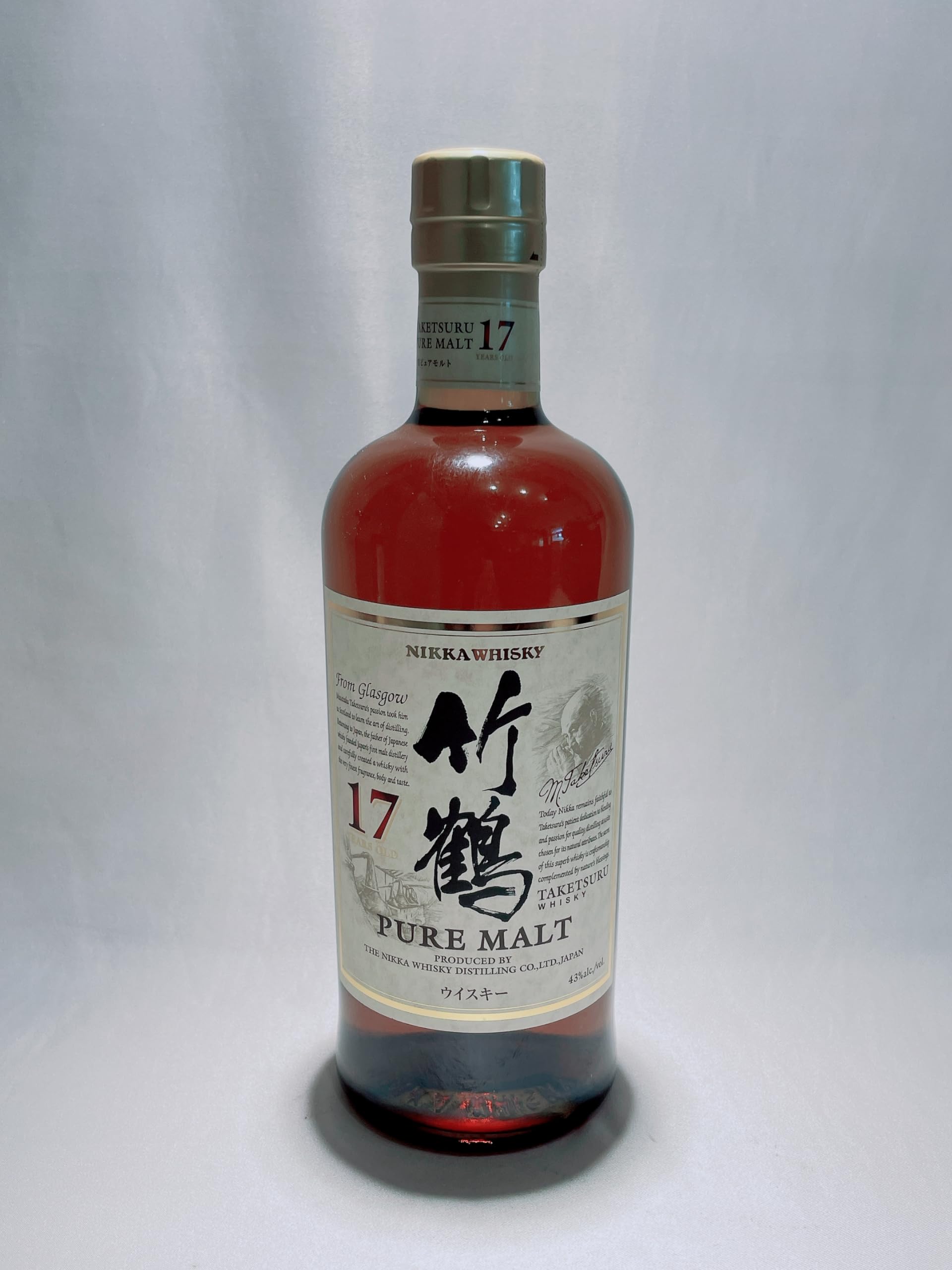 Amazon.co.jp: 竹鶴 17年 ピュアモルト/TAKETSURU 17 years old 700ml  