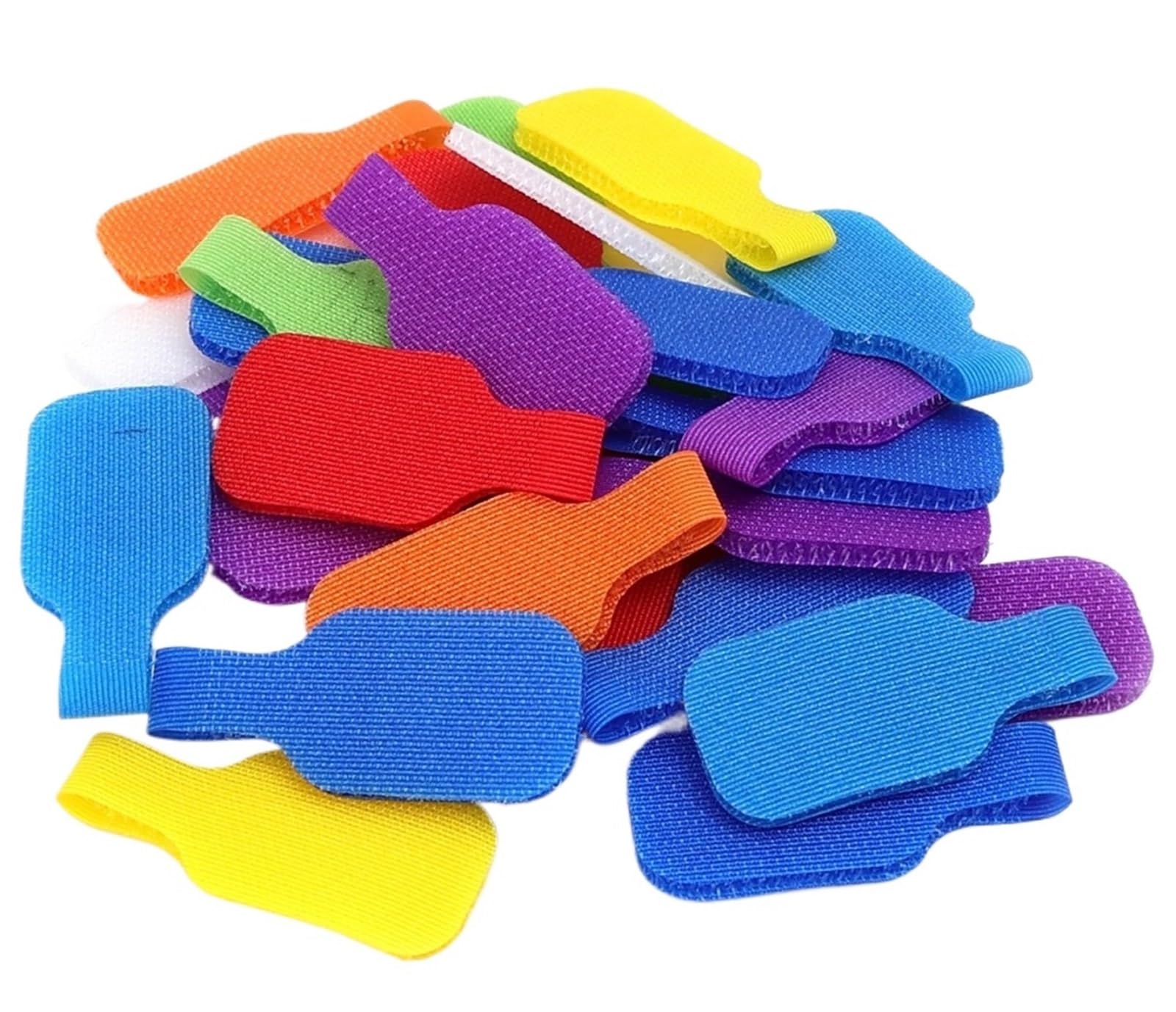 Clips autoadhesivos para cable de datos, etiquetas adhesivas de almacenamiento de alambre, cintas adhesivas borrables para el hogar, oficina, coche, oficina, organizador de luces al aire libre (200