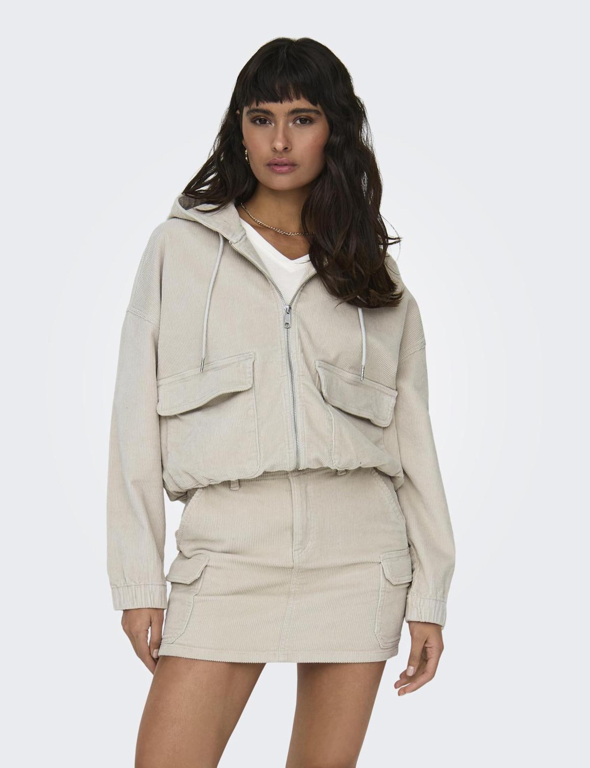 Only ONLKENZIE L/S Cord Jacket PNT NOOS – Bild 2