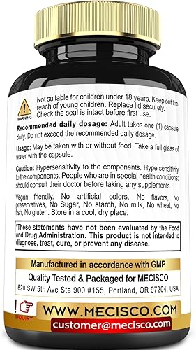 Miniatura 8 de Cápsulas de orégano 5 en 1 con hojas de orégano y semillas negras, saúco, bulbo de ajo y aceituna  Apoya la salud inmune y digestiva para hombres y