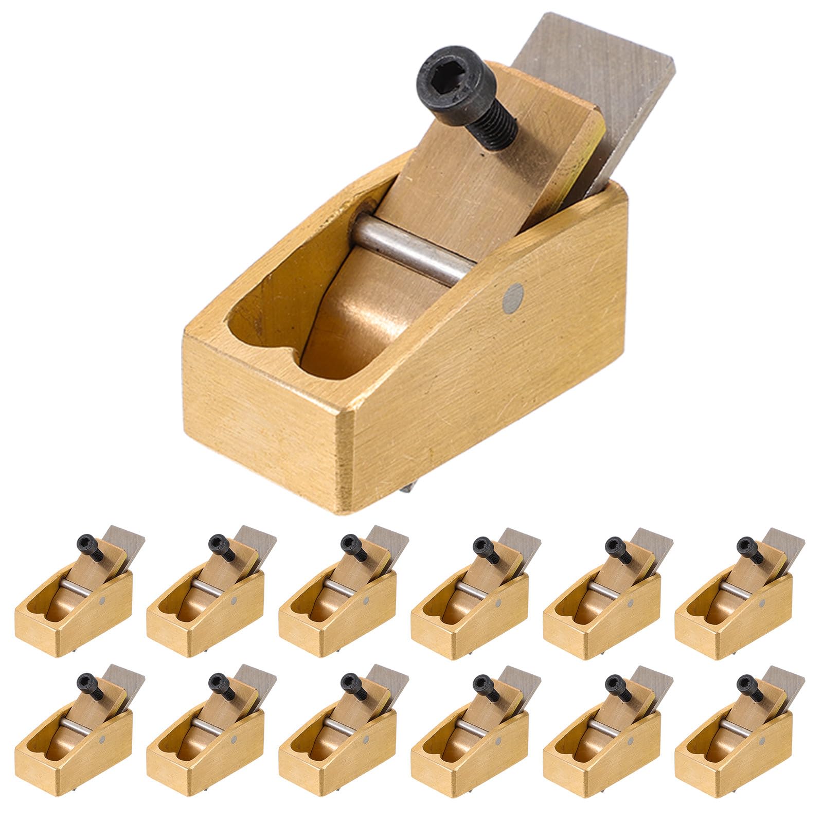 Pialla Manuale per Liutai da 16 Mm, Strumento di Liuteria per Violino e Violoncello, Mini Pialla a Mano per Lavorazione del Legno Artigianale, Compatta e Regolabile