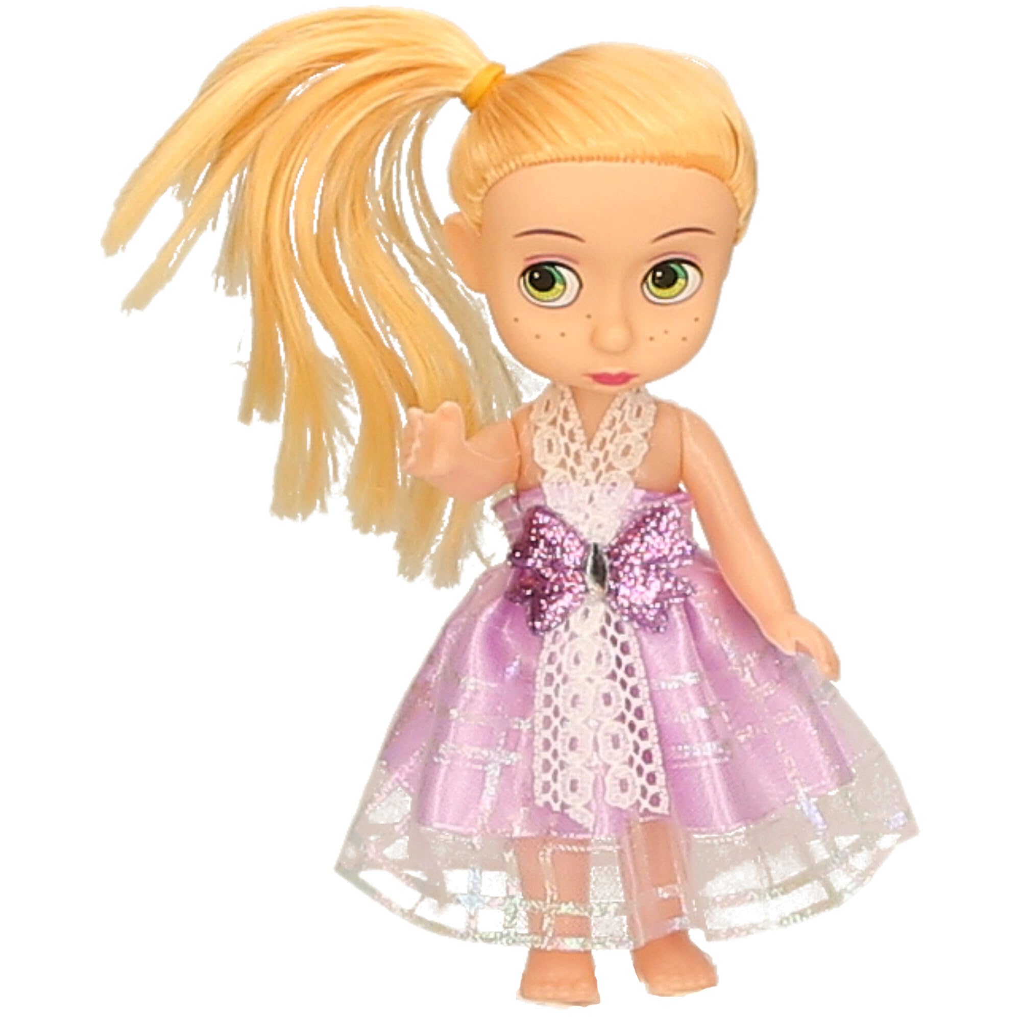 My 1st Princess Character Dolls Set, 6 Pack with Lace Dresses, Ages 3+, Multi-coloured, Standard - Image 4
