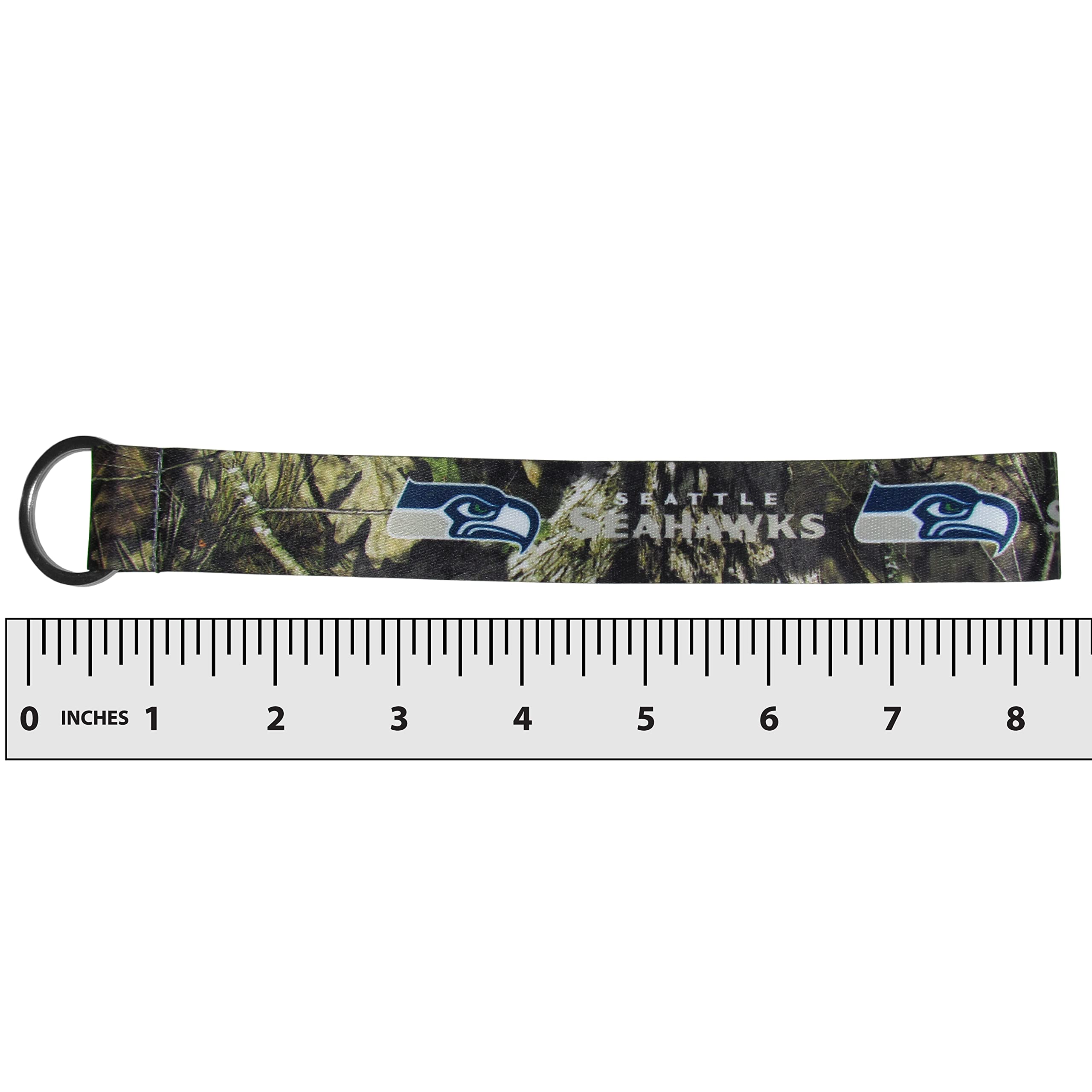 Siskiyou Sports Unisex-Erwachsene Seattle Seahawks Schlüsselband Schlüsselkette Mossy Oak, Grün, Einheitsgröße