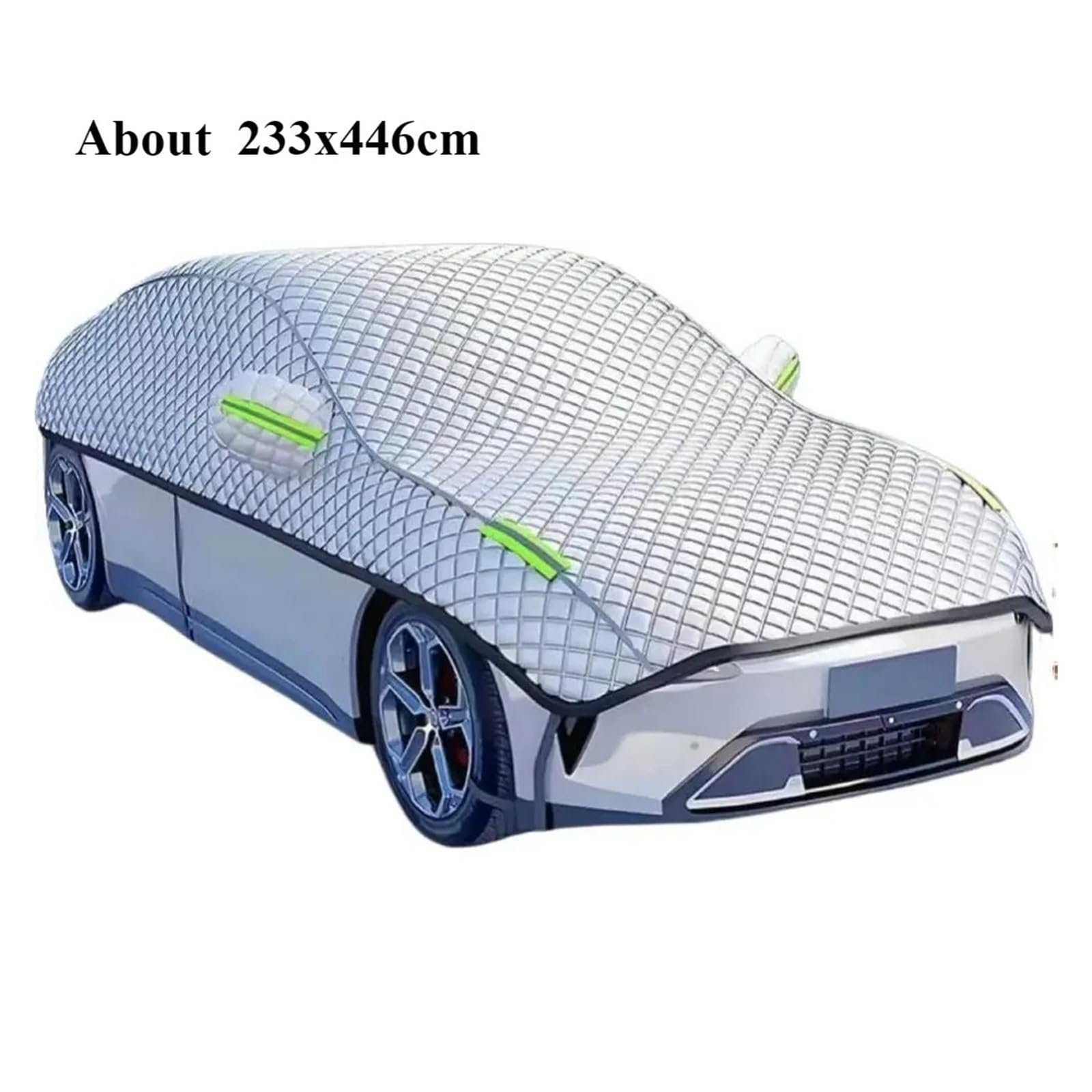 Copriparabrezza Inverno Esterno Telo Copriauto in Tessuto Oxford Rinforzato Protezione Solare Antineve E Antigelo Accessori(for Sedan)