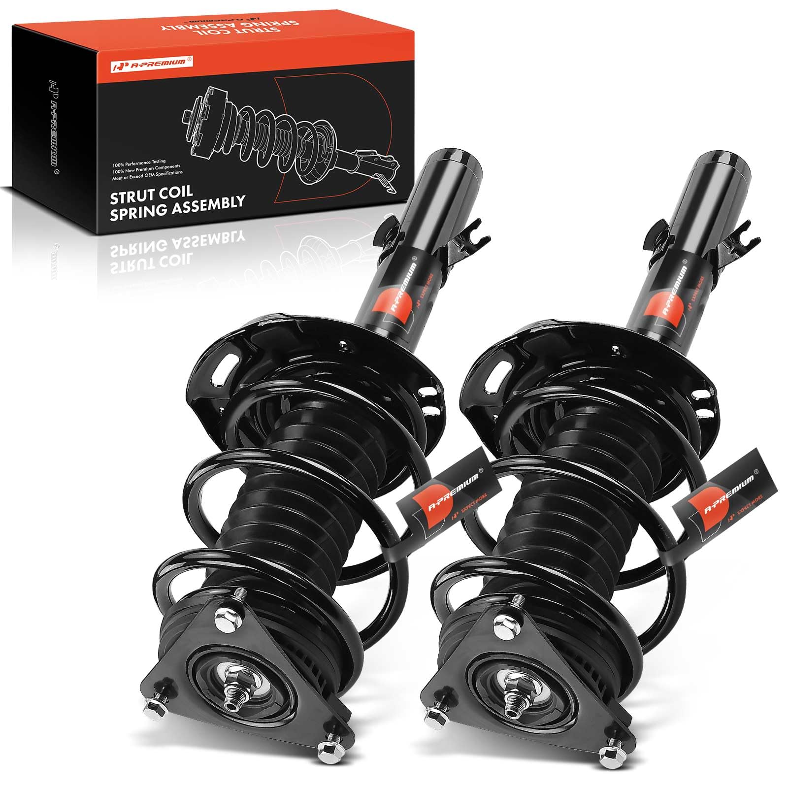 Amazon.com: A-Premium Puntales delanteros compatibles con Nissan