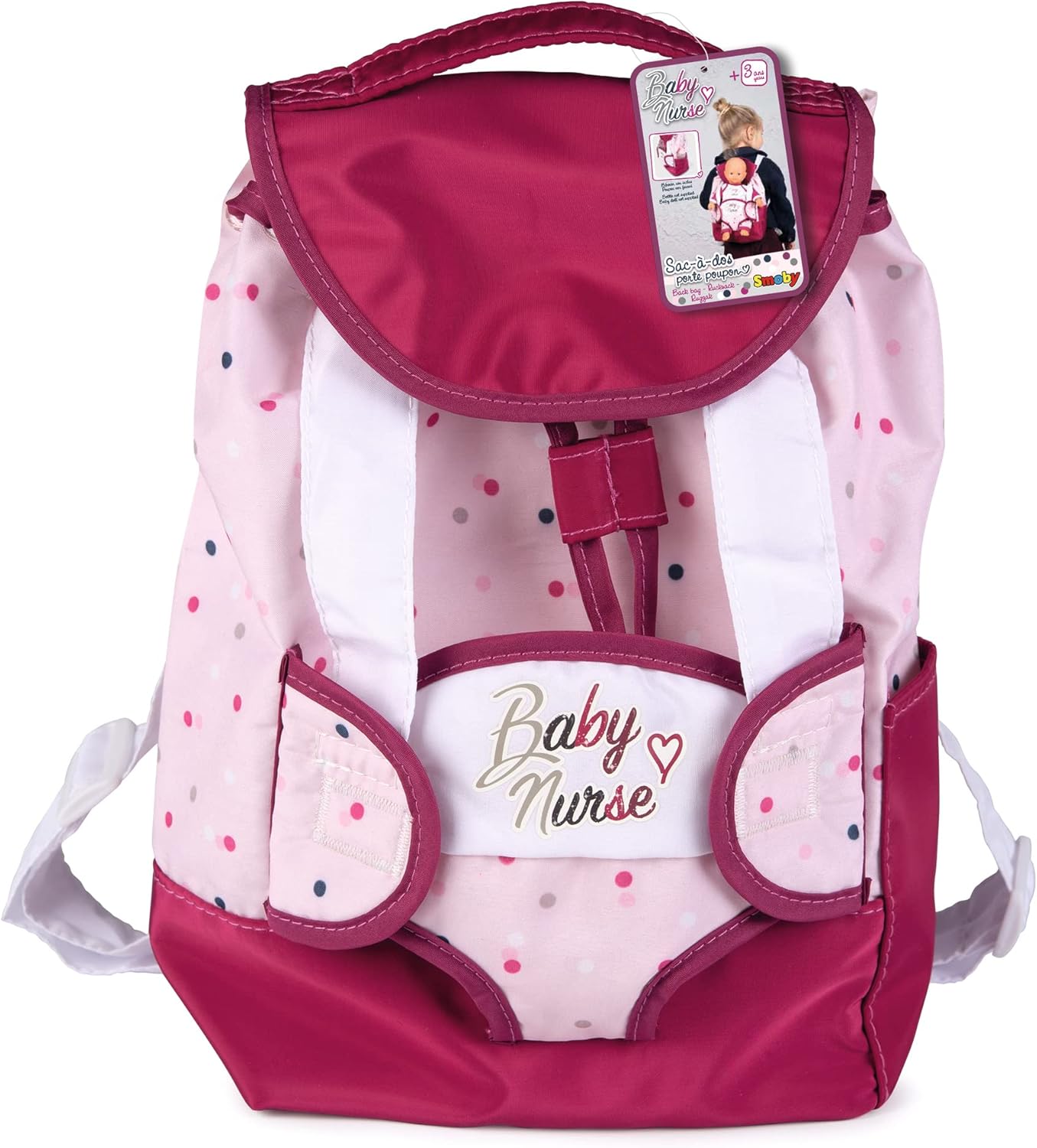 Smoby Jouetprive Baby Nurse Backpack 220364