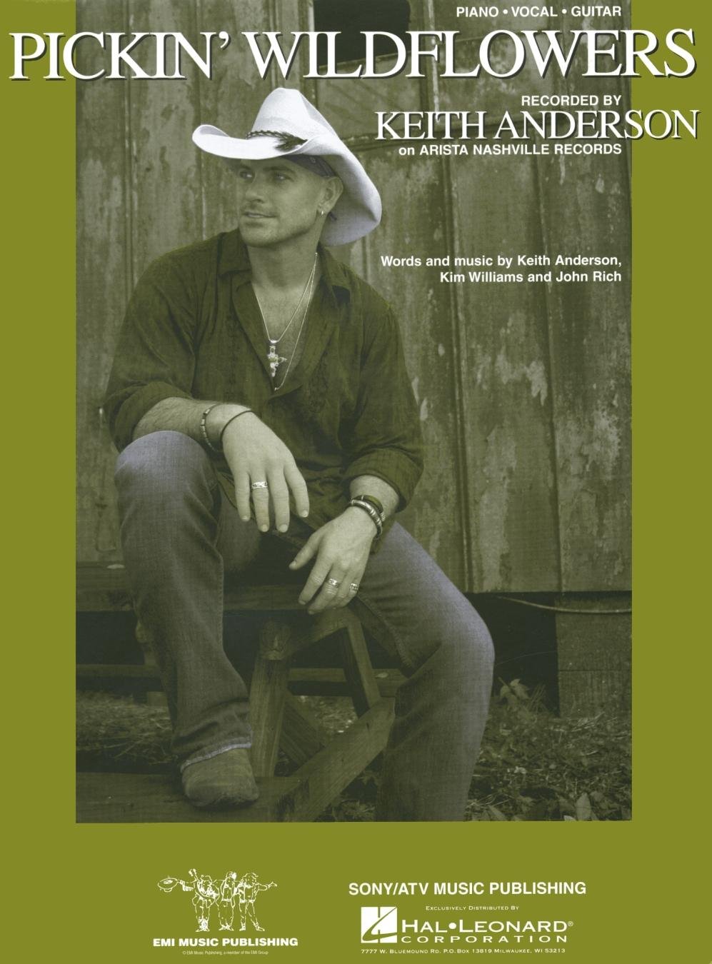 Keith Anderson Pickin' Wildflowers Keith Anderson 0073999277142