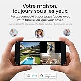 AOSU 3K 5MP Camera Surveillance WiFi Exterieure Sans Fil Solaire Kit avec 2K Sonnette Vidéo et Camera Interieur, Protection 360°, Alertes IA, Suivi Multi-Caméras, Vision Nocturne, 32GB Extensible 16TB - 8