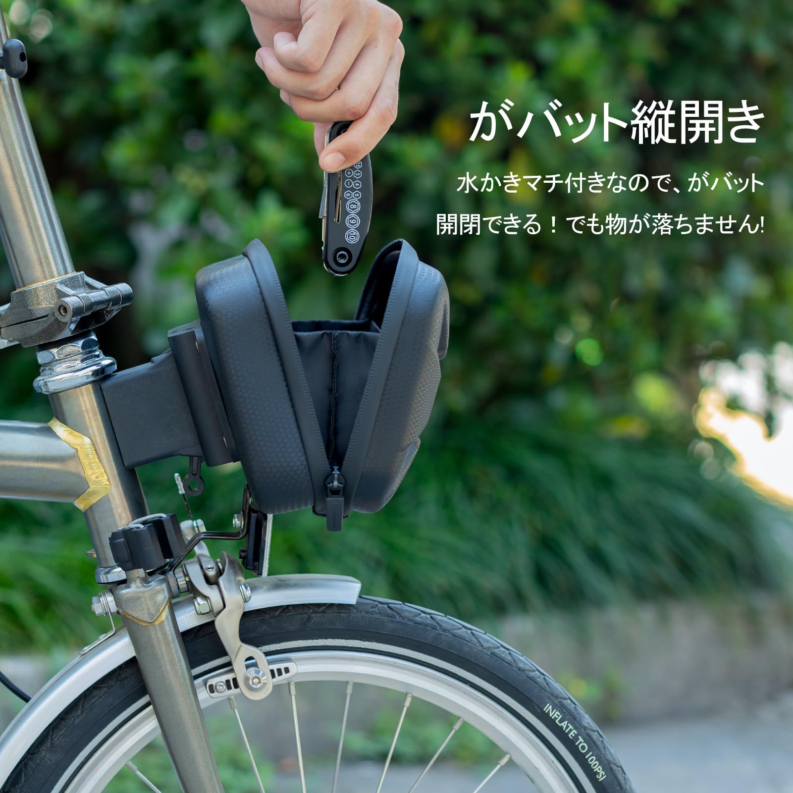 ヴィンテージ アルミ製フロントバッグサポーター 軽量アルミ製 Yahoo!オークション - 【フロントバッグ サポーター アルミ製