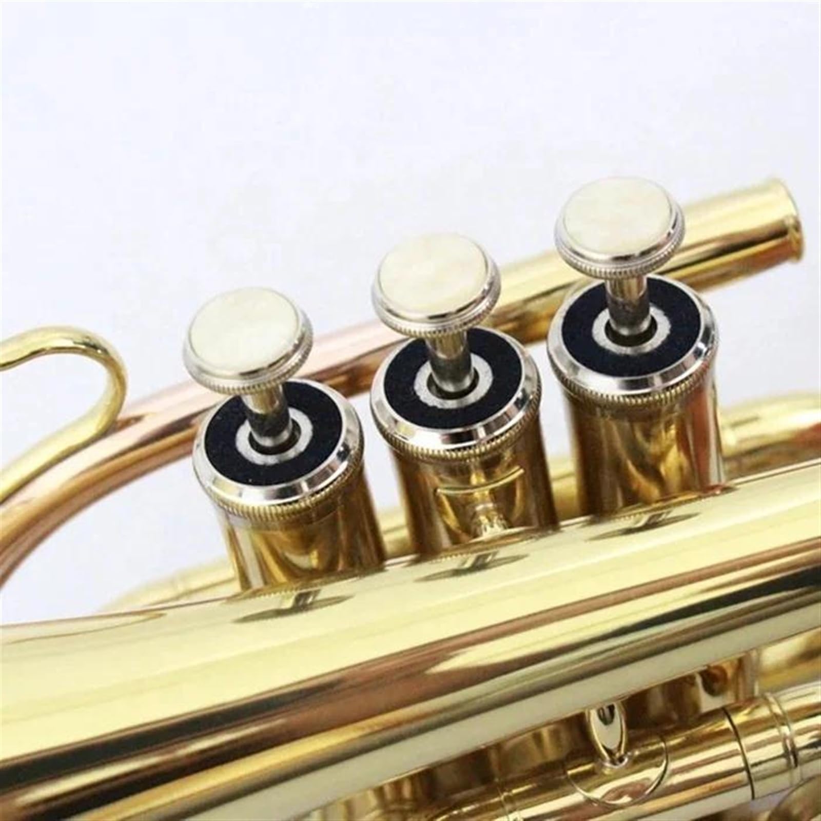 Standard Trąbka Instrument Muzyczny Kieszonkowy Bb Trąbka Profesjonalna, Mosiądz Stal Nierdzewna Pełny Ton