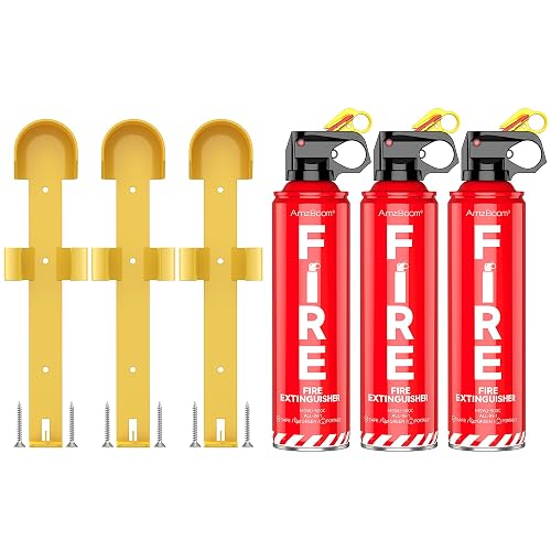 AmzBoom Water-Based Fire Extinguishers 3-Pack