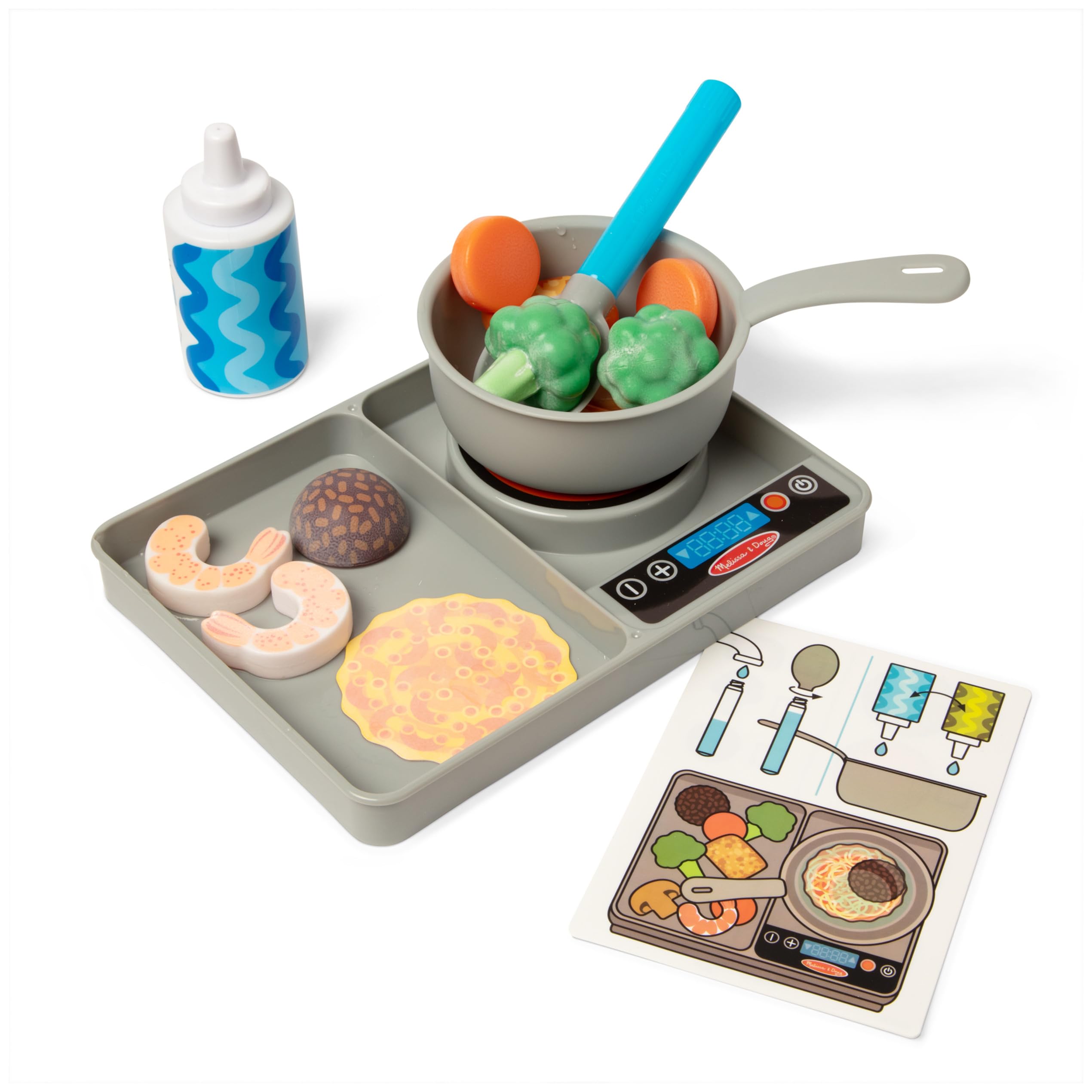 Melissa & Doug Simmer & Stir Stovetop Playset
