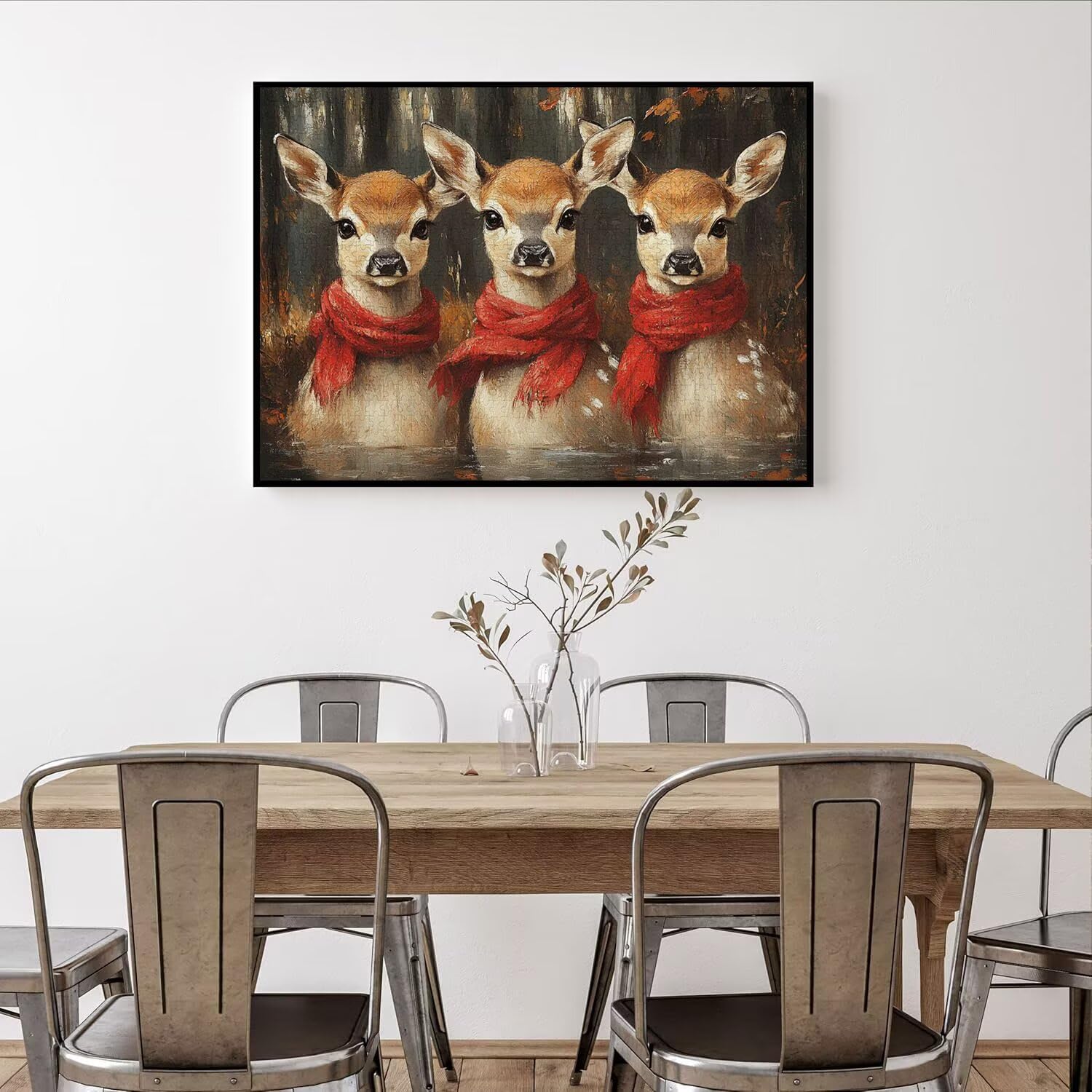 Puzzle 6000 Pezzi astratto Puzzle Classici per Gioco Familiare, n-48 | Impossibile Puzzles, Intrattenimento Creativo, Rilassamento e Intelligence, Regalo per Amore e Amico, Decorazioni Casa, cervo