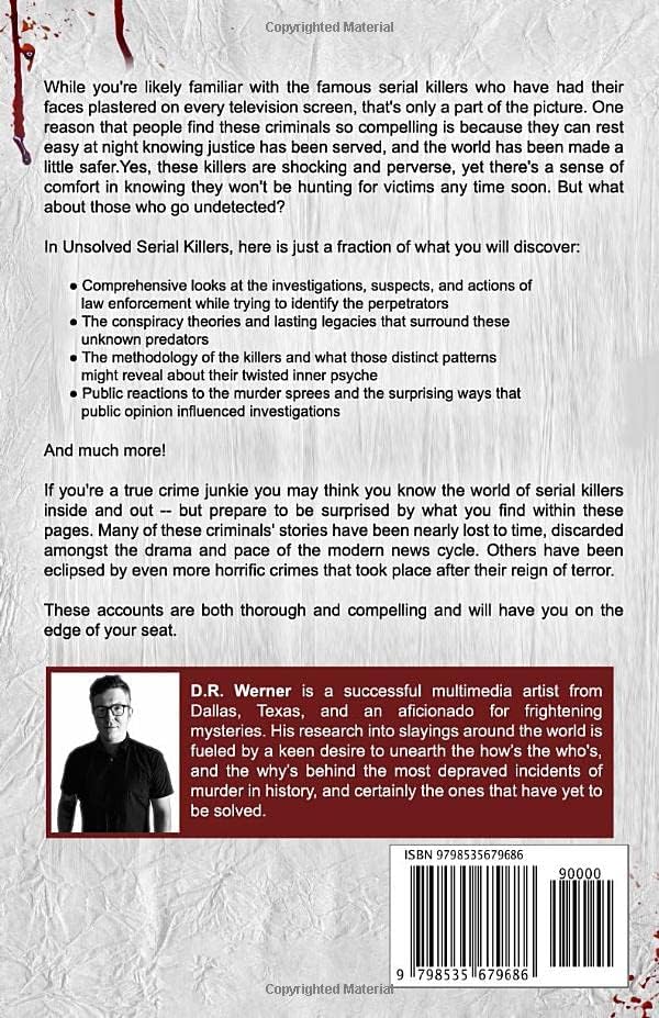 Unsolved Serial Killers: 10 Frightening True Crime Cases of Unidentified Serial Killers (The Ones You've Never Heard of) Volume 1