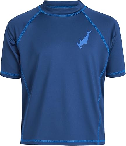 Big Chill Camiseta de natación para niños con protección solar UPF 50+, manga larga, protección solar UV, secado rápido