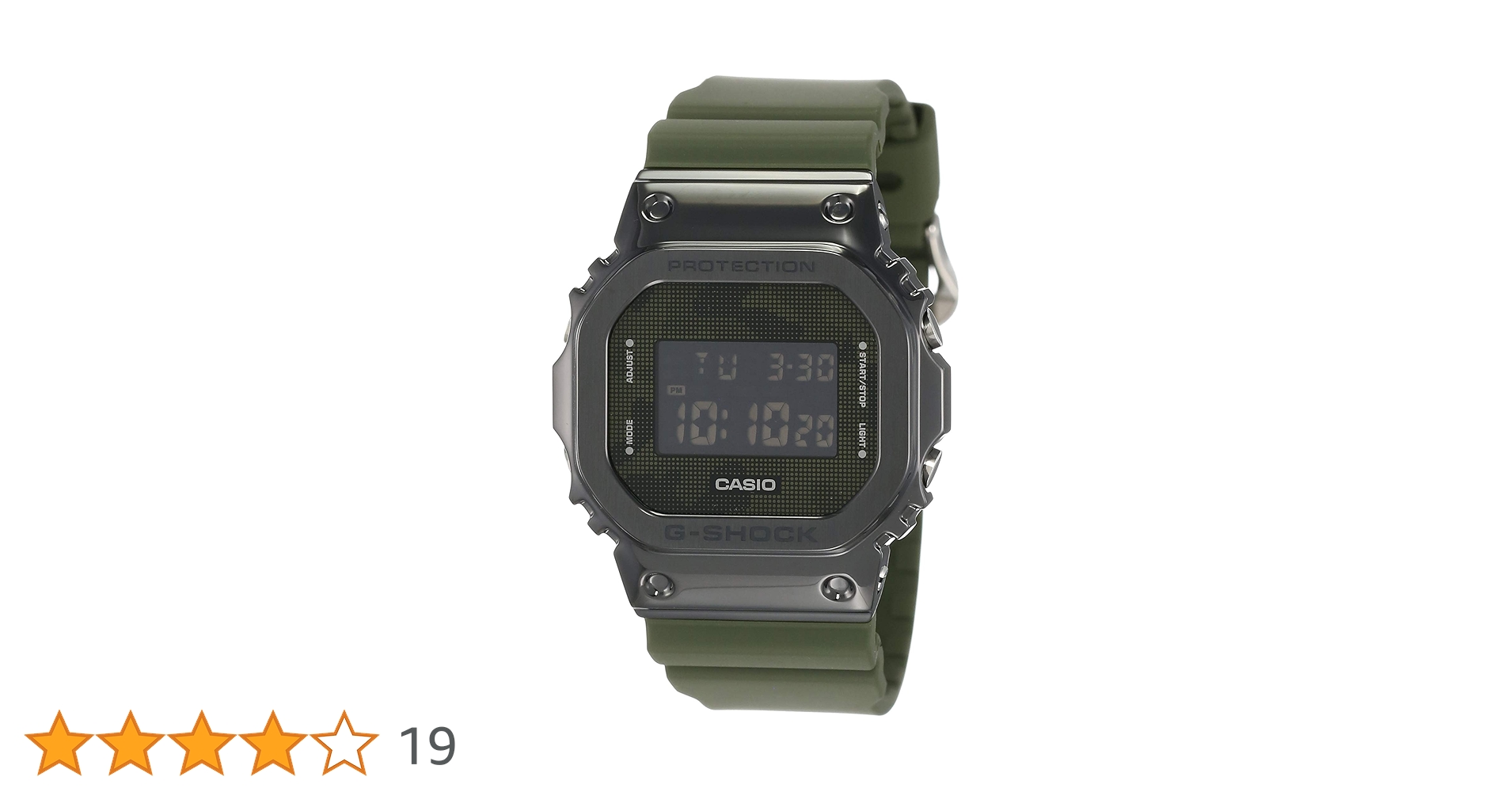 Casio G-Shock GM-5600B-3DR Green Resin Mens Watch : Amazon.com.au