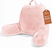 Vista 63 de Sasttie Almohada de lectura para sentarse en la cama, de espalda, respaldo para silla de apoyo, artículos esenciales para dormitorio universitario