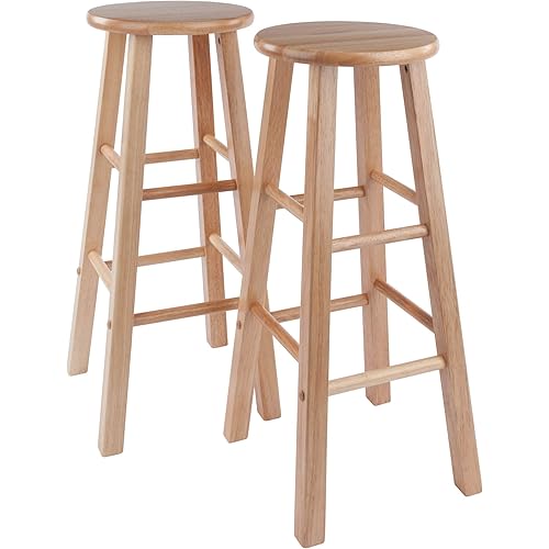 Element Bar Stools, 2-Pc Set, Natural