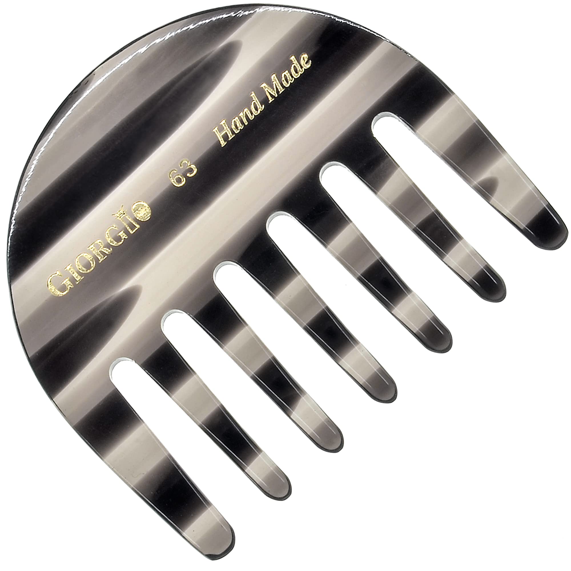 GIORGIOG63 Wide Tooth Comb Detangling Comb, Pocket Comb and Travel Comb Wide Tooth Combs for Women for Thick Hair, Hair Detangler Comb For Wet and Dry Everyday Care. Handmade, Saw-Cut, and Polished