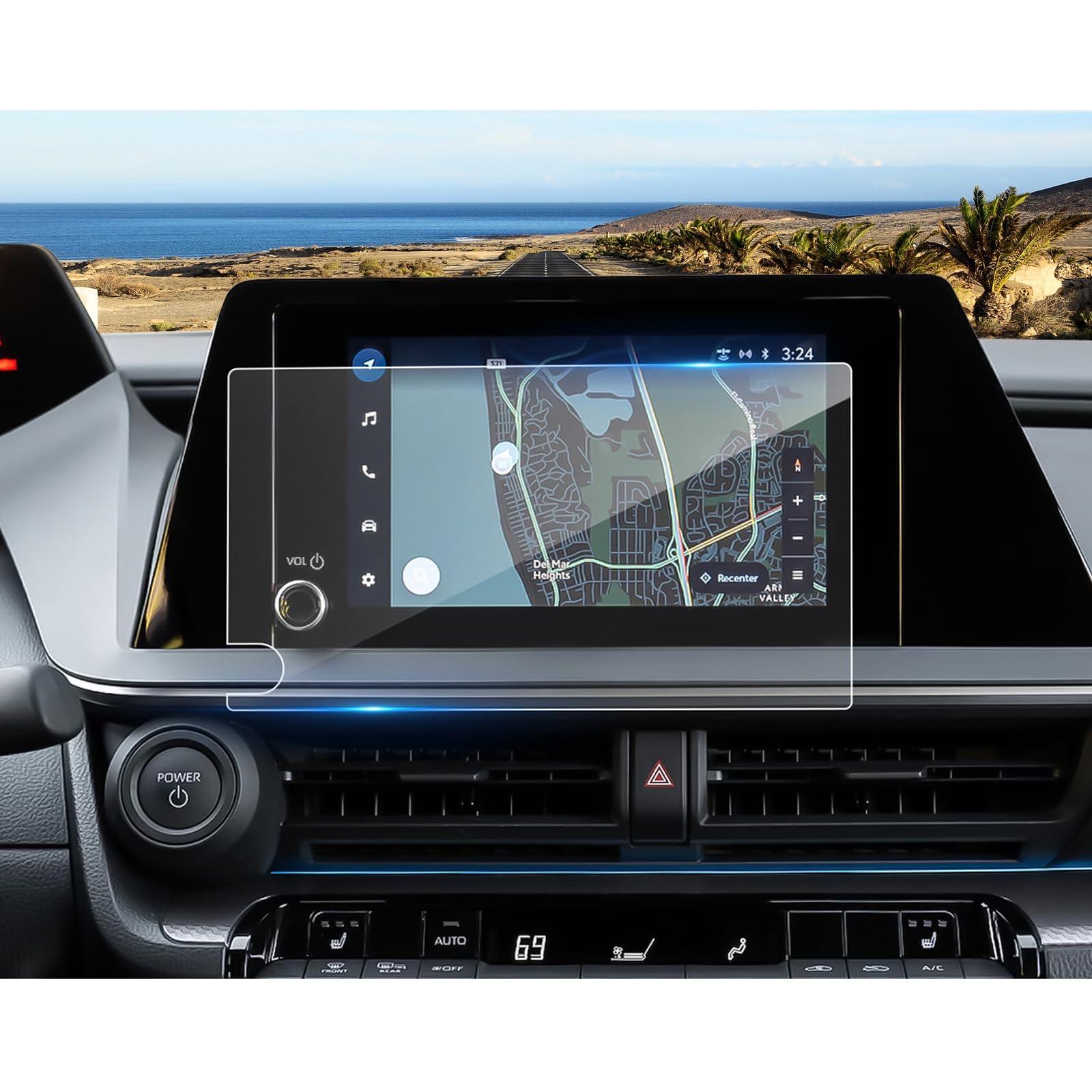 Amazon.com: Coleya 2023 2024 2025 2026 Prius Screen Protector for