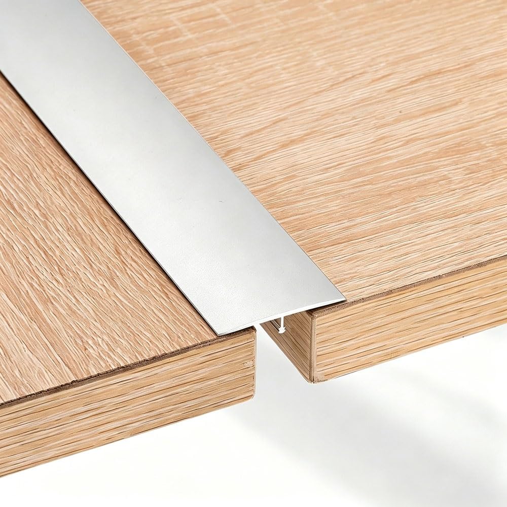Profilo T Striscia Di Transizione Per Pavimenti Alluminio | Profilo Di Transizione Pavimento Metallo ﻿Striscia Di Transizione Profilo Di Raccordo Per Pavimenti(Gold,40in(100cm))