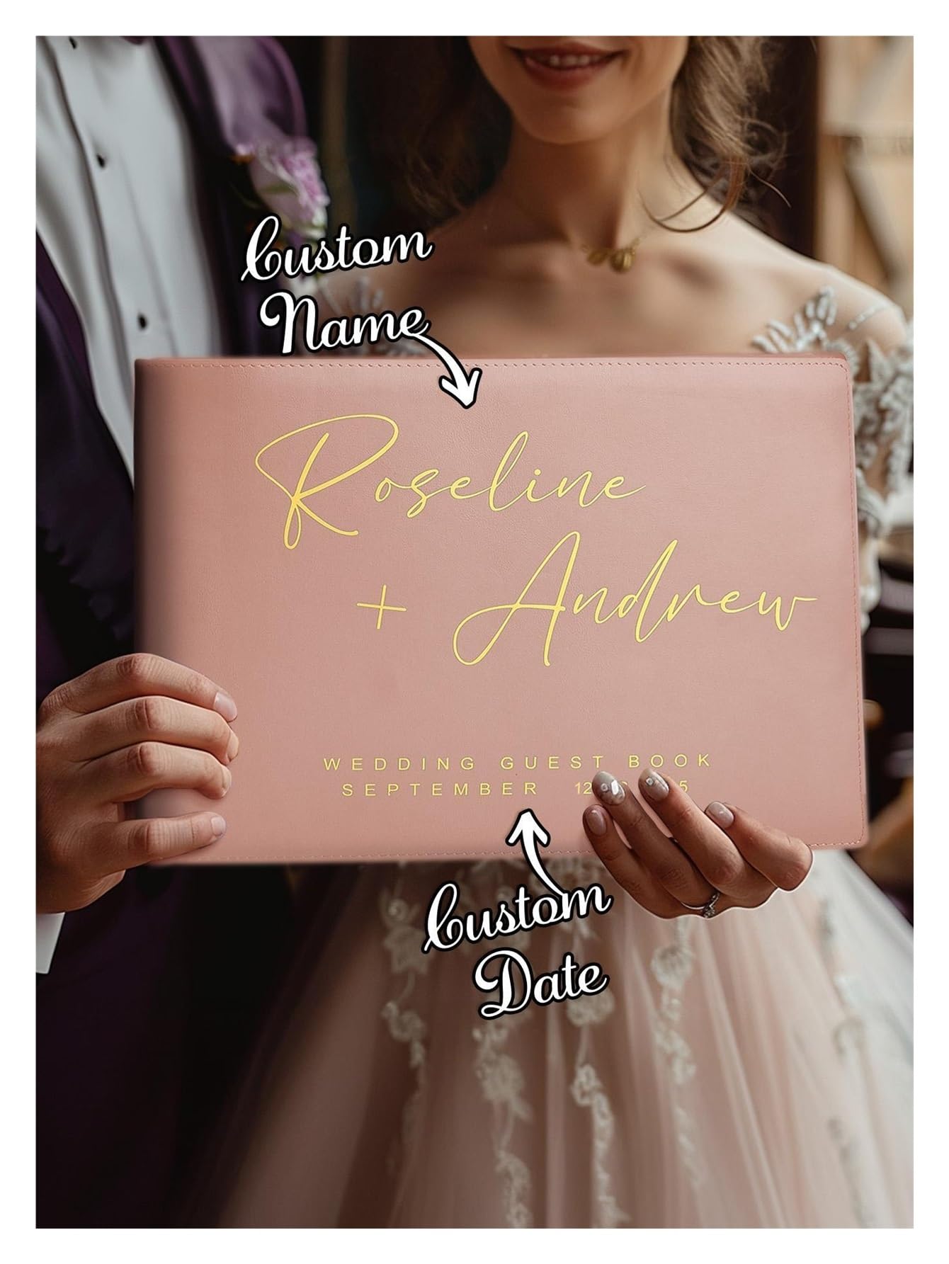 Libro Firmas Boda Libro de visitas Boda Tapa Dura Colores