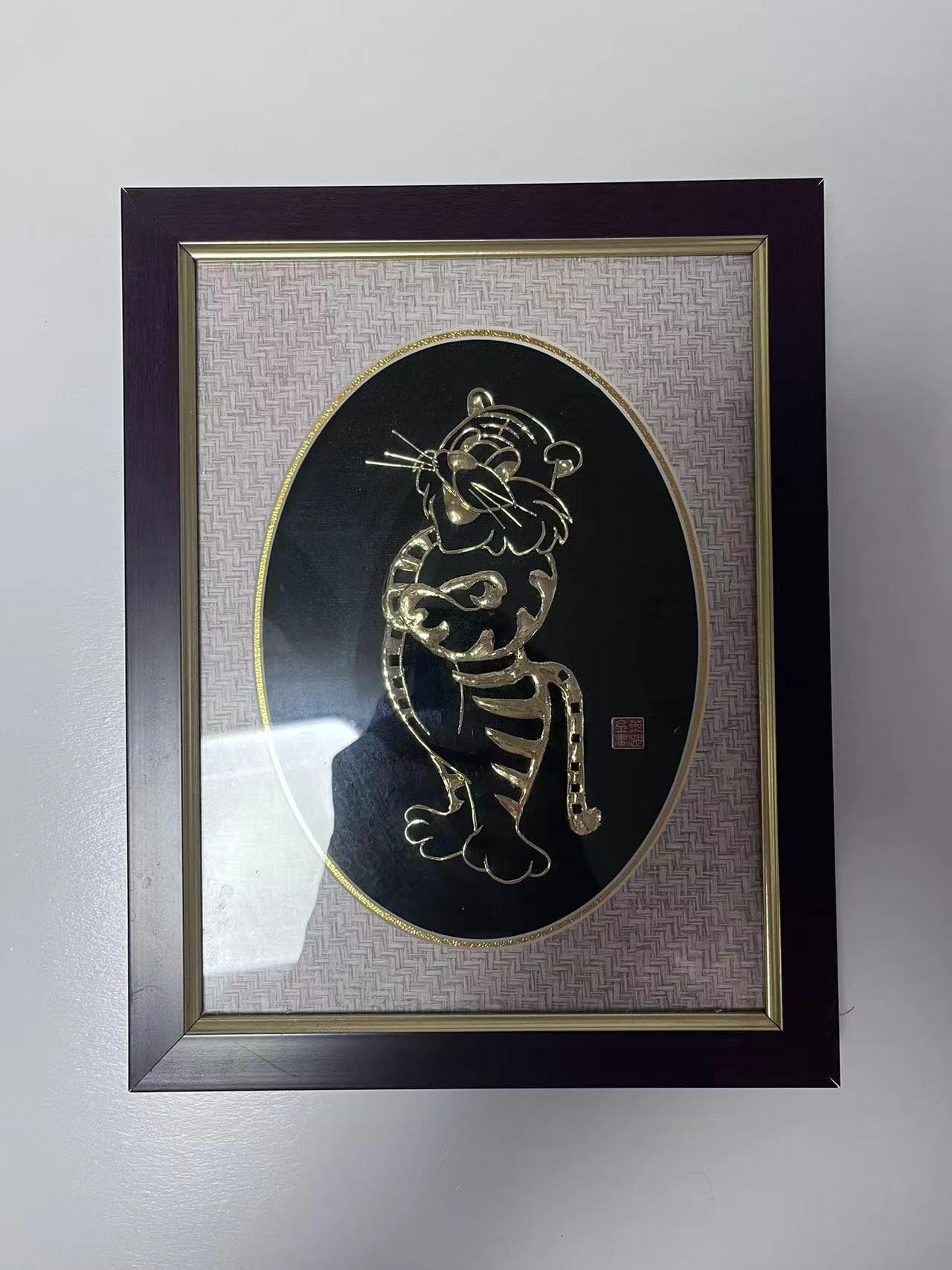 Amazon.co.jp: 中国風茶室禅意水墨掛け絵廊下壁画黒竜図案中国伝統模様