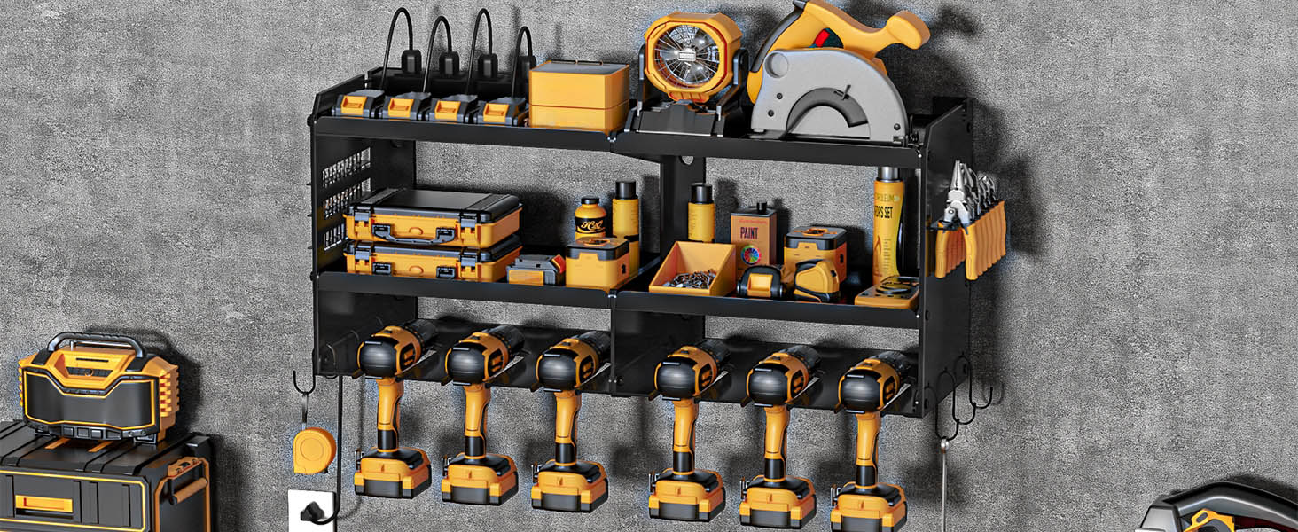 Gillas Utility Cart, Power Tool Organizer with Wheels for Garage Storage, Drill Rack with Pliers Rack, Screwdriver Organizer, Multifunctional Tool Shelf for Workshop Gillas Utility Cart, Power Tool Organizer with Wheels for Garage Storage, Drill Rack with Pliers Rack, Screwdriver Organizer, Multifunctional Tool Shelf for Workshop