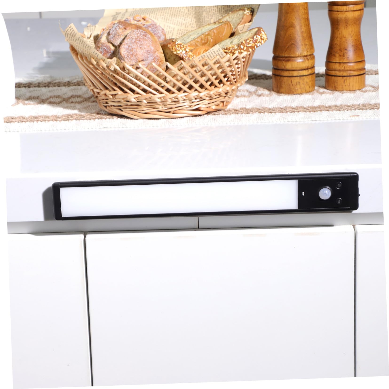 4piezas Luces Led Sensor De Movimiento Iluminación Automática Para Debajo De Gabinetes Resistente