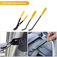 Vista 50 de GOOACC 501 clips universales para automóvil, parachoques mixto, para panel de puerta, protector para cubierta del motor, retenedor de remaches